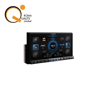 ALPINE iLX-705D Media Station 7" WXGA DAB+ USB BT HDMI Apple Android HI RES GPS - Immagine 1 di 4