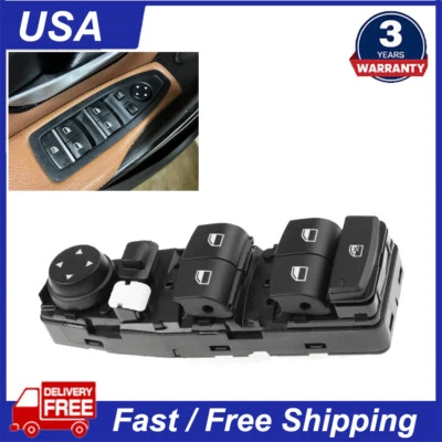 Interruptor maestro de ventana eléctrica del lado del conductor para BMW 330I 340I 430I 535I 550I DWS2015 Foto 1 de 4