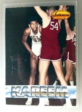 1995 TED WILLIAMS KAREEM ABDUL-JABBAR CARD#KAJ3 NR-MINT LAKERS BUCKS UCLA HOF