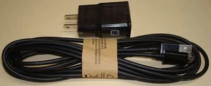 NUEVO CARGADOR DE PARED AC DE 10 PIES 2 PIEZAS Y CABLE MICRO USB DE 10' DE LARGO PARA TELÉFONOS INTELIGENTES - Imagen 1 de 2