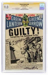 Green Lantern #80 (octubre 1970, DC) CGC 9.0 SS - Firmado por Neal Adams - Imagen 1 de 1