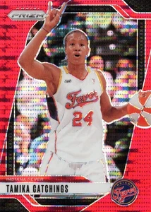 Tamika Catchings #40 Red Pulsar 2024 Panini Prizm WNBA Indiana Fever /299 - Picture 1 of 2