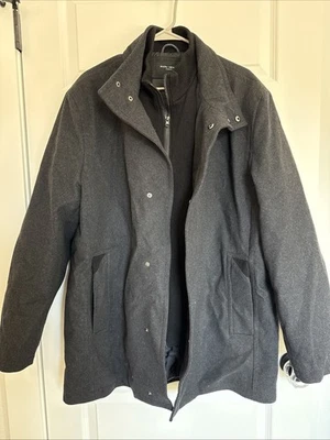 Abrigo Marc New York Color Carbón, 40% Lana, Talla XL Hombre’s Foto 1 de 4