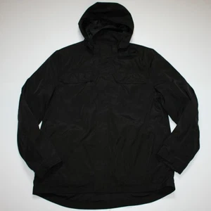 Kenneth Cole New York Men's Black Nylon Blend Hooded Windbreaker Jacket size L - Picture 1 of 3