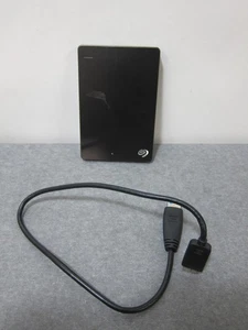 1 TB Seagate USB Portable External Hard Drive w/ USB Cable - Picture 1 of 3