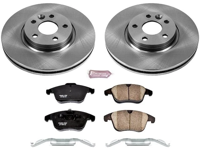 Kit de pastillas de freno delanteras y rotor para Volvo S60 2015-2018 2016 2017 ZH679HR 2015-2018 Foto 1 de 1