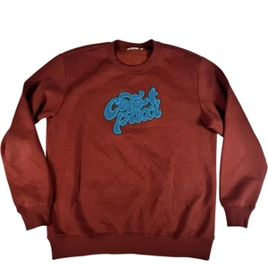 Sudadera para hombre Cotopaxi marrón azul estampado gráfico manga larga cuello redondo XL. - Imagen 1 de 24