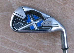 Callaway X22 4 Eisen NUR 24 LOFT UNIFLEX STAHLSCHAFT GOLFSCHLÄGER RECHTSHÄNDER X-22 - Bild 1 von 5