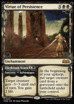 Magic/MTG Virtue of Persistence // Locthwain-Groll XWOE-281 Mythic Deutsch Ne... - Bild 1 von 2