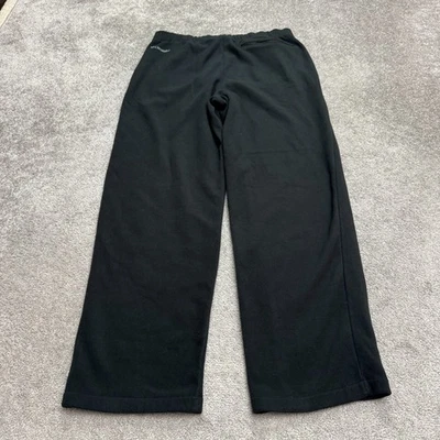 Pantalones de pijama de lana Columbia para hombre medianos negros de pierna recta ropa de salón al aire libre Foto 1 de 4