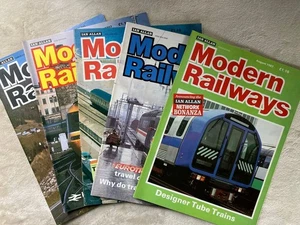 Vintage Modern Railways Magazine Bundle From The  1980s - Picture 1 of 20