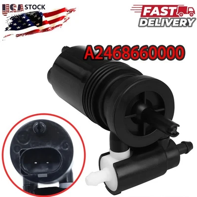 Bomba de lavado de parabrisas de coche A2468660000 apta para Mercedes-Benz W176 W246 C117 X156 EE. UU. Foto 1 de 4