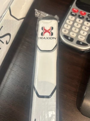 New Super Stroke Flatso 2.0 XL Golf Putter Grip White Grey Superstroke TRAXION