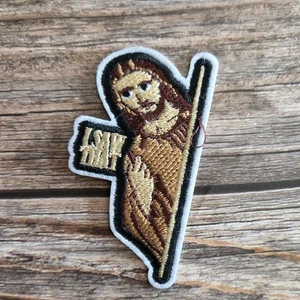 Jesus I Saw That Catholic Christian Church Religion Embroidered Iron On Patch - Picture 1 of 2