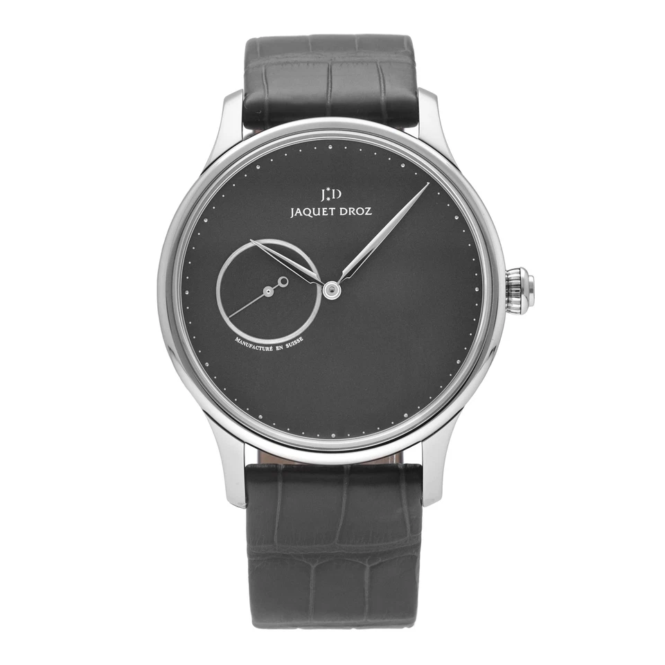 Jaquet Droz Grande Heure Minute Grey Dial 43mm automatic Men's Watch J017030240 - Image 1 of 4