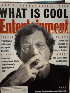 Entertainment Weekly Magazine Jun 25-Jul 8, 1993 David Letterman-Angela Bassett - Picture 1 of 1