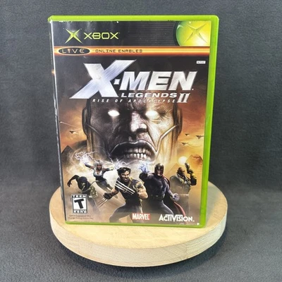 Xbox - X-Men Legends II: Rise of Apocalypse - Completo/CIB - Reacondicionado, En muy buen estado Foto 1 de 4
