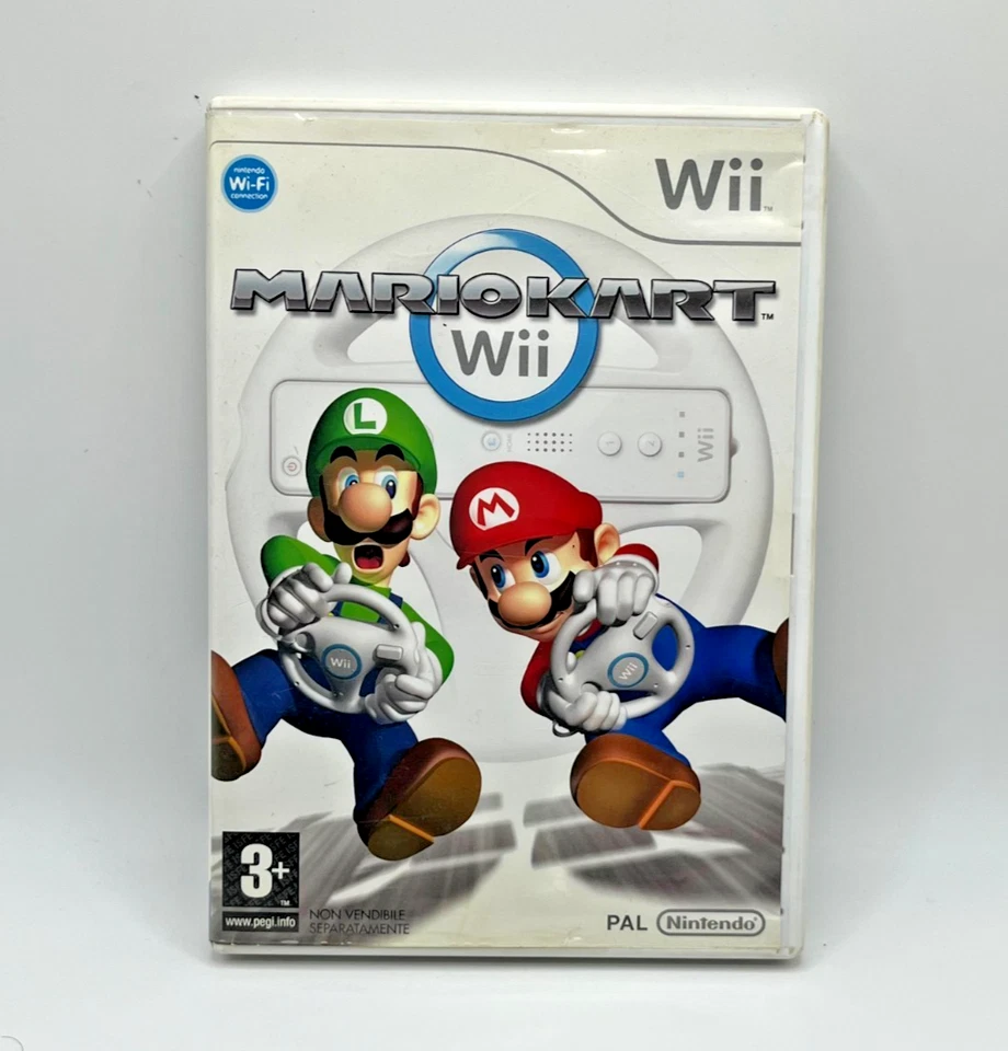 Wii kart wii gioco nintendo wii italiano FUNZIONANTE usato PAL - Immagine 1 di 3
