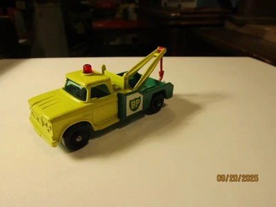 Vintage Matchbox Lesney England No 13-4RW Wreck Truck Dodge Wrecker BP 1966 - Image 1 of 4