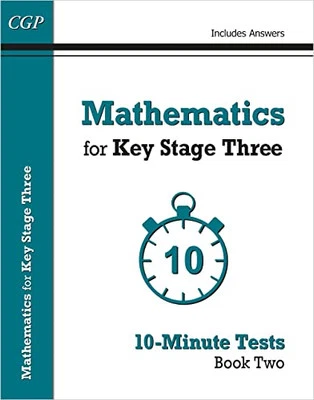 Mathematics for KS3: 10-Minute Tests - Book 2 (including Answers... by CGP Books - Image 1 of 2