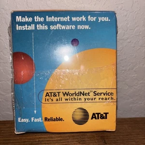 Vintage At&T Internet Software 3.5" Disks - New - Afbeelding 1 van 4