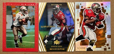 Warrick Dunn 1999 Upper Deck MVP Strictly Business, Upper Realm & MVP Dynamics - Image 1 of 4
