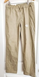 NWT Falls Creek Boys Large 10/12 Khaki Pants Soft & Comfy - Picture 1 of 4