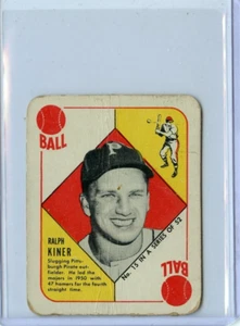 1951 Topps Red Back Ralph Kiner Pittsburgh Pirates #15 ⭐️💥🎯 Original - Picture 1 of 2
