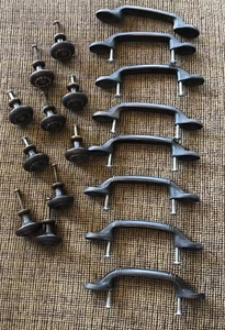 8 Amerock drawer cabinet pull handle 326.991 1300-1 + 10 Matching Knobs - Picture 1 of 12