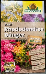 NEUDORFF Azet RhododendronDünger 1kg Rhododendron Dünger Azaleen Blühpflanze - Bild 1 von 1