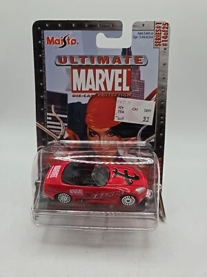 Maisto Ultimate Marvel Series 1 #14 of 25 Elektra Honda S2000 (Bin#7) - Image 1 of 3