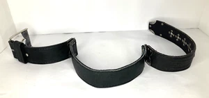 Breiter ausgefallener schwarzer Gürtel Steerhide Leder Größe 30 von Harness House - Bild 1 von 20