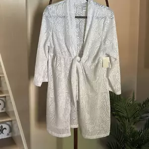 NWT White Catalina Swimsuit Coverup - Picture 1 of 5