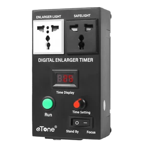 eTone Precision Digital Enlarger Timer With Foot Switch Darkroom Photo Printing - Picture 1 of 12