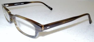 OLIVER PEOPLES ZUKO OT MOSS GREEN PATTERNED PLASTIC EYEGLASSES 143 50 - 19 - Picture 1 of 8