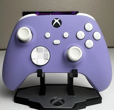 Soft Touch Violet - White Accents - Custom Wireless Controller For Xbox Or PC - Image 1 of 3