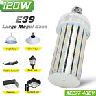 LED Corn Bulb 120W Led Corn Cob Light - ETL Listed 480Volt, E39 Mogul Base 5000K