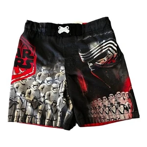 Disney Star Wars Swim Shorts Storm Trooper Darth Vader Swim Trunks Youth XS - Picture 1 of 5