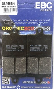 SFA661/4 Daelim Roller - EBC Bremsbeläge brake pads Bremsklotz vorne - Bild 1 von 1