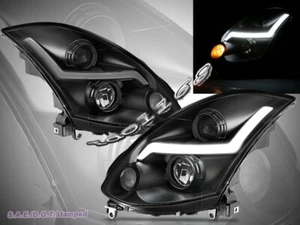 LED HID TYP Projector Headlights For 03-05 INFINITI G35 2DR COUPE - Foto 1 di 4