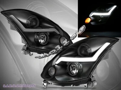 LED HID TYP Projector Headlights For 03-05 INFINITI G35 2DR COUPE - Image 1 of 4
