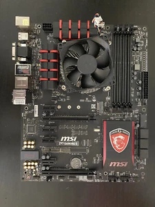 MSI Z97 GAMING 5 Motherboard with i5-45903.6 GHz Quad Core CPU DDR3 RAM Sockets - Picture 1 of 5