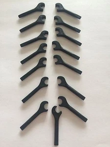 Lego Nuevo Lote de 15 Tensores Negras Llave Destornillador Minifigura Accesorios Herramientas - Imagen 1 de 4
