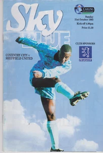 Programma / Programme Coventry City v Sheffield United 31-10-1993 - Bild 1 von 1