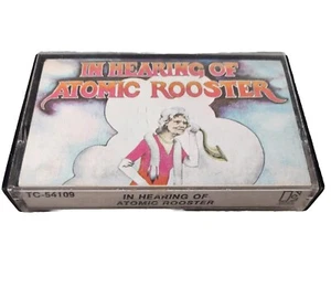 In Hearing Of Atomic Rooster Cassette Elektra Rare TC-54109 Vintage Tested - Imagen 1 de 12