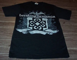 BREAKING BENJAMIN 9-10-2008 Concert Band T-Shirt MENS SMALL NEW - Picture 1 of 2