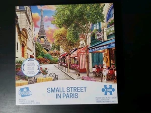 Paris Goliath 1000 Puzzle Small Street in Paris Poster Included Image World - Picture 1 of 4