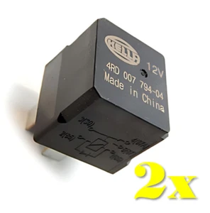 Dos relés HELLA 007794041 12V 20/40A Spdt Dio - Imagen 1 de 3