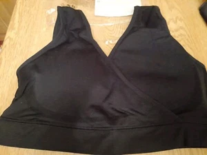 Avon Una Plunge 'One' Bra - black, 14/16 new in packet - Picture 1 of 1