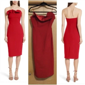 NWOT Cinq a Sept Jolie Marceau Strapless Dress Size 4 Retail $495 - Picture 1 of 11